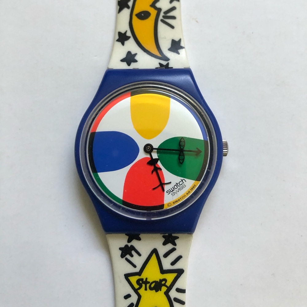 Vintage 1993 Swatch by JC de Castelbajac.